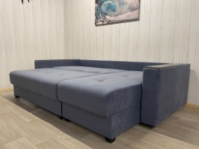 Диван угловой Комфорт-3 (НПБ+МДФ) велюр Monaco 13 в Игре - igra.ok-mebel.com | фото 4