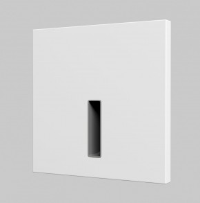 DK1030-WH Светильник встраиваемый в стену, IP 20, LED 3000K, 3 Вт, белый, алюминий в Игре - igra.ok-mebel.com | фото