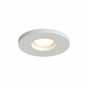 DK2036-WH Встраиваемый светильник влагозащ., IP 44, до 15 Вт, GU10, LED, белый, алюминий в Игре - igra.ok-mebel.com | фото 3