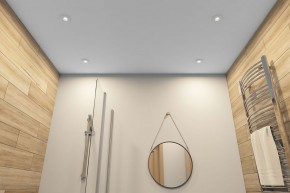 DK2036-WH Встраиваемый светильник влагозащ., IP 44, до 15 Вт, GU10, LED, белый, алюминий в Игре - igra.ok-mebel.com | фото 5