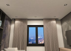 DK2061-BK Встраиваемый светильник IP 20, до 15 Вт, GU10, LED, черный, алюминий в Игре - igra.ok-mebel.com | фото 3