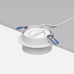 DK2100-WH Встраиваемый светильник NIKO, IP 20, до 15 Вт, GX53, LED, белый, акрил, алюминий в Игре - igra.ok-mebel.com | фото 4