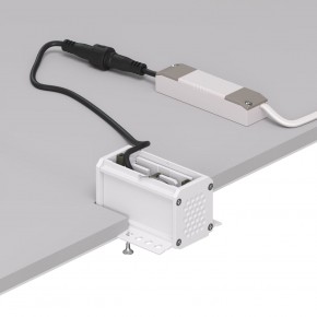 DK2530-WB Встраиваемый светильник SPACE со светодиодом под шпатлевку L69mm 220V 6W 38° 4000К IP20 белый/черный алюминий в Игре - igra.ok-mebel.com | фото 5