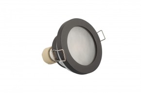 DK3012-BK Встраиваемый светильник влагозащ., IP 44, 50 Вт, GU10, черный, алюминий в Игре - igra.ok-mebel.com | фото 4