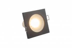 DK3015-BK Встраиваемый светильник влагозащ., IP 44, 50 Вт, GU10, черный, алюминий в Игре - igra.ok-mebel.com | фото 3