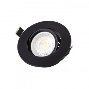 DK3020-BK Встраиваемый светильник, IP 20, 10 Вт, GU5.3, LED, черный, пластик в Игре - igra.ok-mebel.com | фото