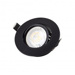 DK3020-BK Встраиваемый светильник, IP 20, 10 Вт, GU5.3, LED, черный, пластик в Игре - igra.ok-mebel.com | фото 2