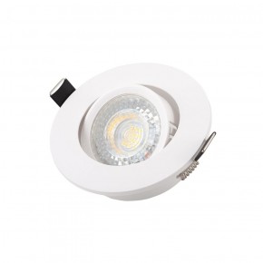 DK3020-WH Встраиваемый светильник, IP 20, 10 Вт, GU5.3, LED, белый, пластик в Игре - igra.ok-mebel.com | фото 3