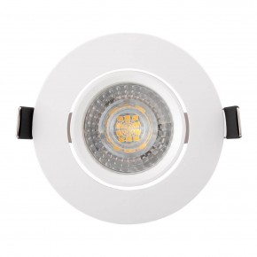 DK3020-WH Встраиваемый светильник, IP 20, 10 Вт, GU5.3, LED, белый, пластик в Игре - igra.ok-mebel.com | фото