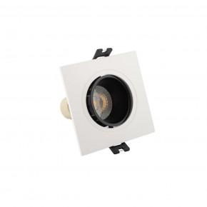 DK3021-WB Встраиваемый светильник, IP 20, 10 Вт, GU5.3, LED, белый/черный, пластик в Игре - igra.ok-mebel.com | фото 2