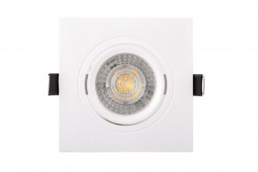 DK3021-WH Встраиваемый светильник, IP 20, 10 Вт, GU5.3, LED, белый, пластик в Игре - igra.ok-mebel.com | фото 2