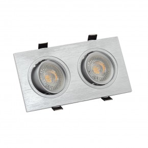DK3022-CM Встраиваемый светильник, IP 20, 10 Вт, GU5.3, LED, серый, пластик в Игре - igra.ok-mebel.com | фото 2