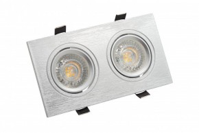 DK3022-CM Встраиваемый светильник, IP 20, 10 Вт, GU5.3, LED, серый, пластик в Игре - igra.ok-mebel.com | фото 3