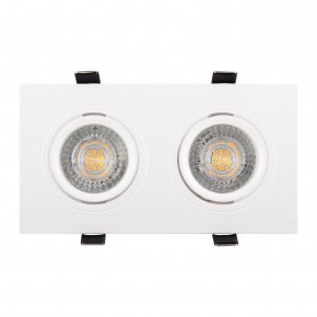 DK3022-WH Встраиваемый светильник, IP 20, 10 Вт, GU5.3, LED, белый, пластик в Игре - igra.ok-mebel.com | фото 2