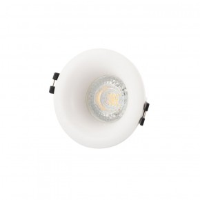 DK3024-WH Встраиваемый светильник, IP 20, 10 Вт, GU5.3, LED, белый, пластик в Игре - igra.ok-mebel.com | фото