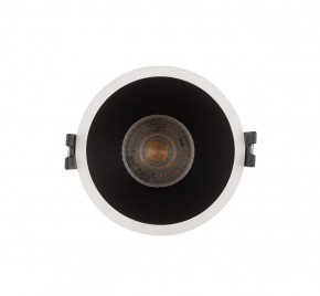 DK3026-WB Встраиваемый светильник, IP 20, 10 Вт, GU5.3, LED, белый/черный, пластик в Игре - igra.ok-mebel.com | фото