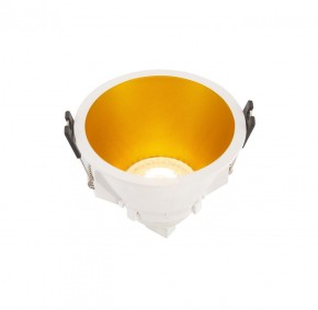 DK3026-WG Встраиваемый светильник, IP 20, 10 Вт, GU5.3, LED, белый/золотой, пластик в Игре - igra.ok-mebel.com | фото 4