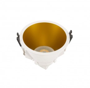 DK3026-WG Встраиваемый светильник, IP 20, 10 Вт, GU5.3, LED, белый/золотой, пластик в Игре - igra.ok-mebel.com | фото 2