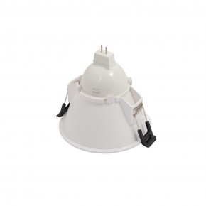 DK3026-WH Встраиваемый светильник, IP 20, 10 Вт, GU5.3, LED, белый, пластик в Игре - igra.ok-mebel.com | фото 3