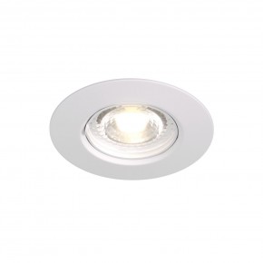 DK3028-WH Встраиваемый светильник, IP 20, 10 Вт, GU5.3, LED, белый, пластик в Игре - igra.ok-mebel.com | фото 5