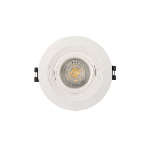 DK3029-WH Встраиваемый светильник, IP 20, 10 Вт, GU5.3, LED, белый, пластик в Игре - igra.ok-mebel.com | фото