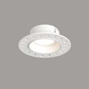 DK3055-WH Встраиваемый светильник, IP 20, 10 Вт, GU5.3, LED, белый, пластик в Игре - igra.ok-mebel.com | фото