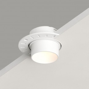 DK3056-WH Встраиваемый светильник под шпатлевку, IP20, до 15 Вт, LED, GU5,3, белый, пластик в Игре - igra.ok-mebel.com | фото 2