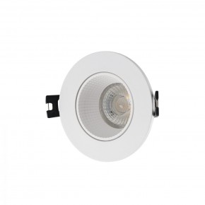 DK3061-WH Встраиваемый светильник, IP 20, 10 Вт, GU5.3, LED, белый/белый, пластик в Игре - igra.ok-mebel.com | фото