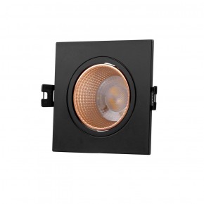 DK3071-BBR Встраиваемый светильник, IP 20, 10 Вт, GU5.3, LED, черный/бронзовый, пластик в Игре - igra.ok-mebel.com | фото