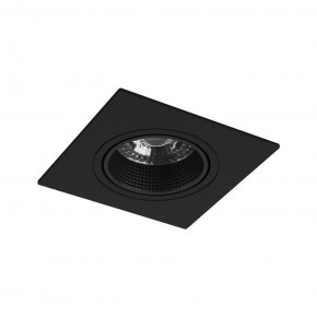 DK3071-BK Встраиваемый светильник, IP 20, 10 Вт, GU5.3, LED, черный/черный, пластик в Игре - igra.ok-mebel.com | фото 6