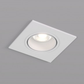 DK3071-WH Встраиваемый светильник, IP 20, 10 Вт, GU5.3, LED, белый/белый, пластик в Игре - igra.ok-mebel.com | фото