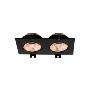 DK3072-BBR Встраиваемый светильник, IP 20, 10 Вт, GU5.3, LED, черный/бронзовый, пластик в Игре - igra.ok-mebel.com | фото 2