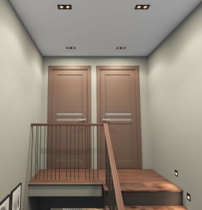 DK3072-BBR Встраиваемый светильник, IP 20, 10 Вт, GU5.3, LED, черный/бронзовый, пластик в Игре - igra.ok-mebel.com | фото 3