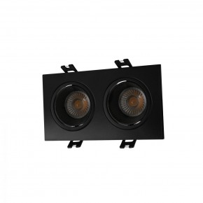 DK3072-BK Встраиваемый светильник, IP 20, 10 Вт, GU5.3, LED, черный/черный, пластик в Игре - igra.ok-mebel.com | фото