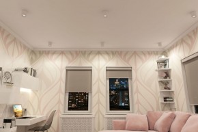 DK3090-WH+CH Светильник накладной IP 20, 10 Вт, GU5.3, LED, белый/хром, пластик в Игре - igra.ok-mebel.com | фото 2