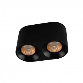DK3096-BK+BR Светильник накладной IP 20, 10 Вт, GU5.3, LED, черный/бронзовый, пластик в Игре - igra.ok-mebel.com | фото