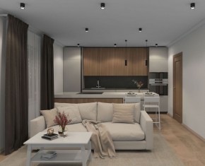 DK4013-BK Светильник накладной IP 20, 5 Вт, LED 4000, черный, алюминий/акрил в Игре - igra.ok-mebel.com | фото 3