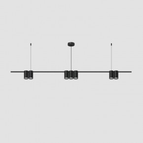 DK4063-BK Подвесной светильник ORBIT, IP20, 7xGU10 LED до 15 Вт, черный матовый, алюминий в Игре - igra.ok-mebel.com | фото 2