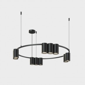 DK4065-BK Подвесной светильник ORBIT, IP20, 10xGU10 LED до 15 Вт, черный матовый, алюминий в Игре - igra.ok-mebel.com | фото