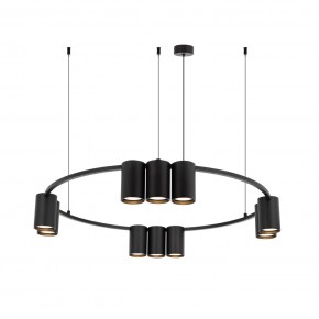 DK4065-BK Подвесной светильник ORBIT, IP20, 10xGU10 LED до 15 Вт, черный матовый, алюминий в Игре - igra.ok-mebel.com | фото 3