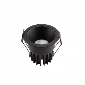 DK4500-BK Встраиваемый светильник, IP 20, 12 Вт, LED 3000, черный, алюминий в Игре - igra.ok-mebel.com | фото