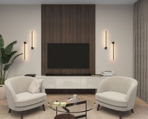 DK5010-BK Бра 600 мм, 3000К, IP20, 5 Вт, черный, алюминий в Игре - igra.ok-mebel.com | фото 5