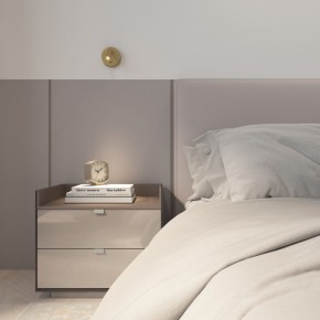 DK5072-SB Бра SHINE WALL со светодиодом, D104*H68, IP20, 3000К, 3W, RA?90, сатинированная латунь, алюминий в Игре - igra.ok-mebel.com | фото 9