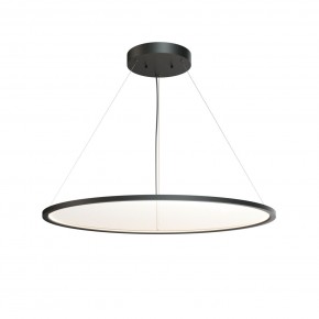 DK6620-BK Подвесной горизонтальный светильник Veil со светодиодом H900 d1000 220V 82W 3000-6000K IP20 черный алюминий в Игре - igra.ok-mebel.com | фото 4