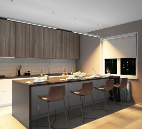 DK9123-WH Линейный светильник 30W 1250mm 3000K, белый в Игре - igra.ok-mebel.com | фото 4