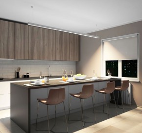 DK9254-WH Линейный светильник 62W 2500mm 4000K, белый в Игре - igra.ok-mebel.com | фото 4