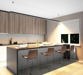 DK9303-BK Линейный светильник 72W 3000mm 3000K, черный в Игре - igra.ok-mebel.com | фото 5