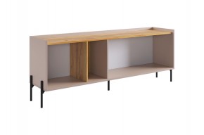 ДОМИНИКА Гостиная (модульная) кашемир/дуб крафт золотой в Игре - igra.ok-mebel.com | фото 11