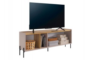 ДОМИНИКА Гостиная (модульная) кашемир/дуб крафт золотой в Игре - igra.ok-mebel.com | фото 12