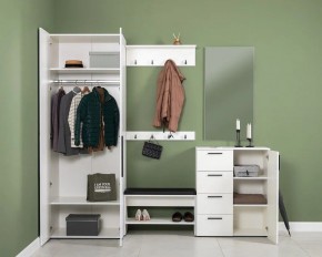 ЭЙР прихожая (модульная) Белый Шагрень в Игре - igra.ok-mebel.com | фото 2